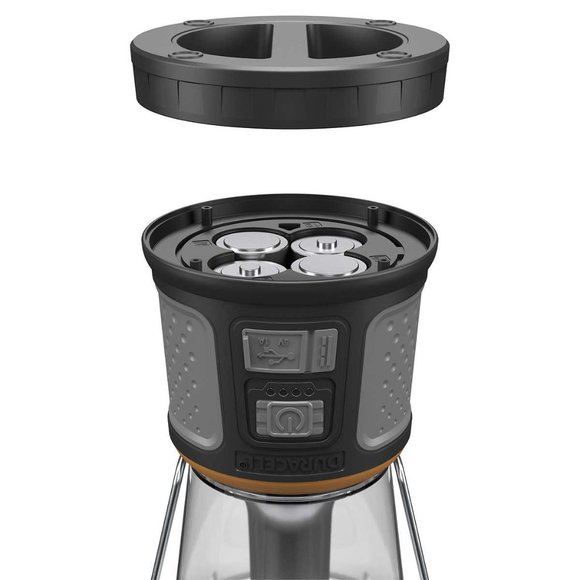 Duracell 2000 Lumen LED TRI-Power Solar Rechargable Lantern Lighting - Picture 4 of 12